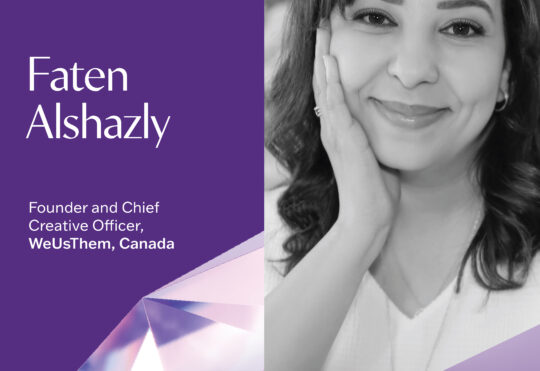 WeUsThem’s Alshazly represents Canada for the female voice of advertising