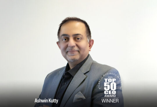 Kutty Once Again Named One of Atlantic Canada’s Top 50 CEOs